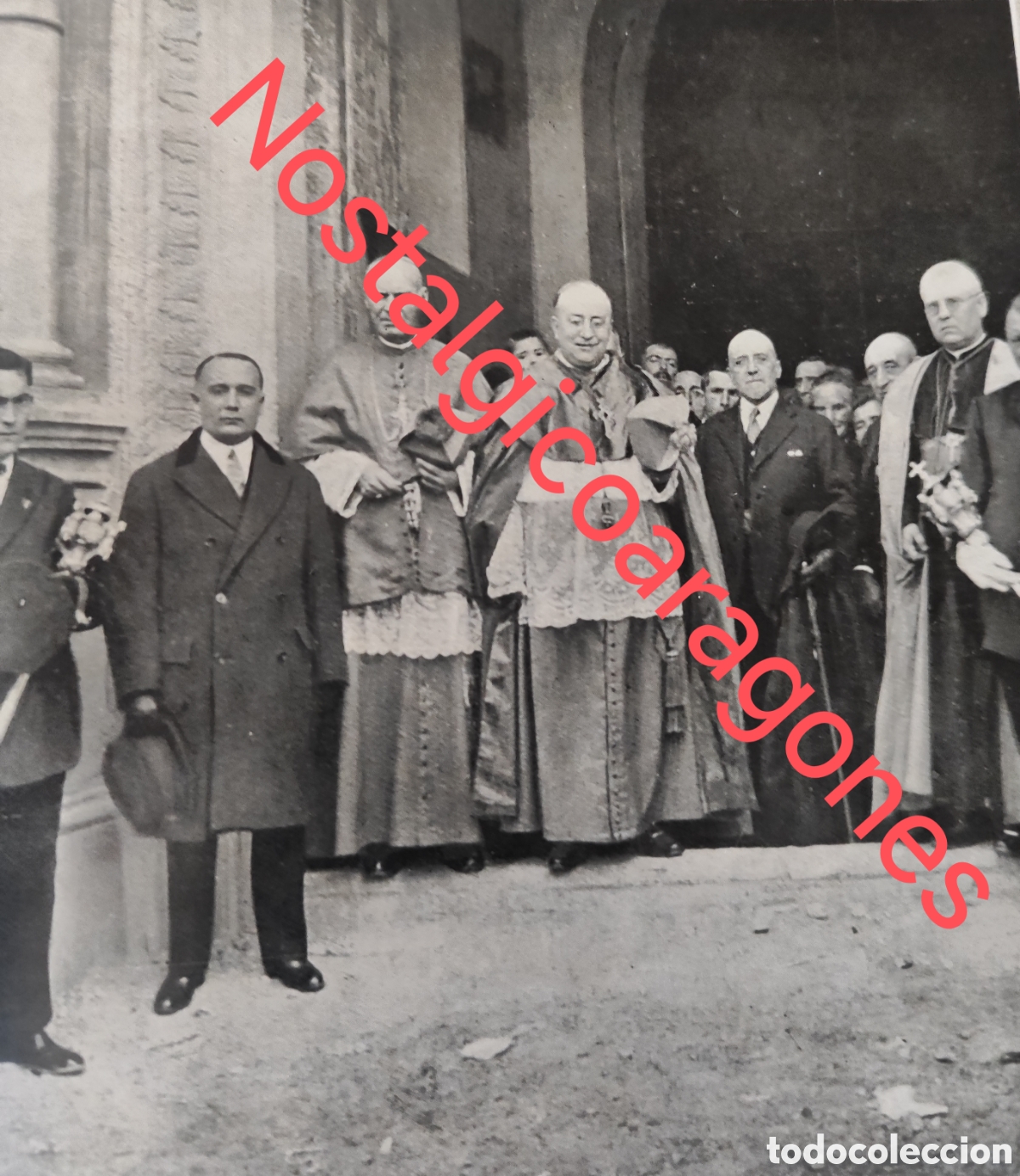 Collezionismo di Riviste e Giornali: Balaguer Lerida Obispo guitart,Comellas, Izabal foto revista princ siglo XX 192B