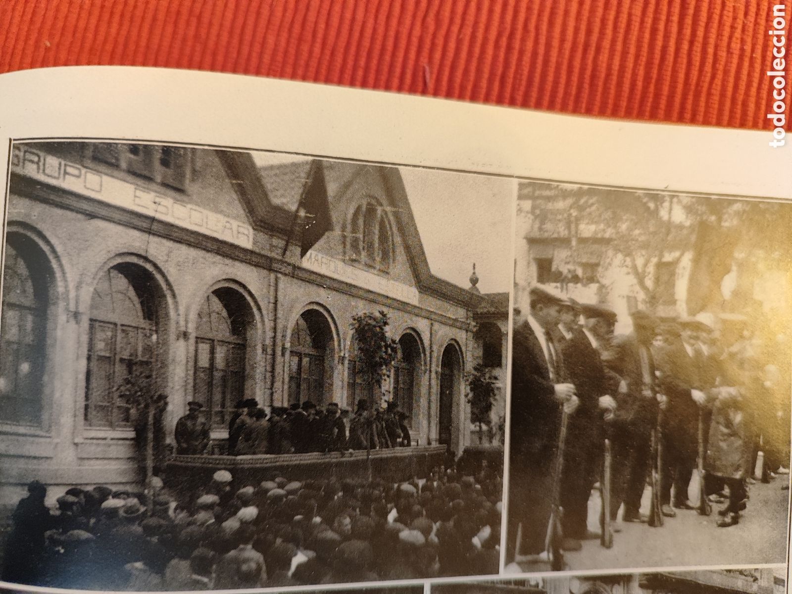 Coleccionismo de Revistas y Peri&oacute;dicos: Balsareny Barcelona inaug grupo escolar foto revista princ siglo XX 192B