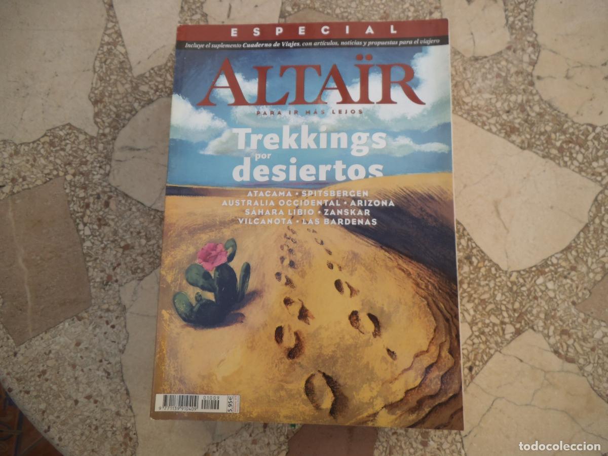 Coleccionismo de Revistas y Peri&oacute;dicos: altair especial, n&ordm; 9, trekkings por desiertos, atacama, arizona, sahara libio, las bardenas ,etc...