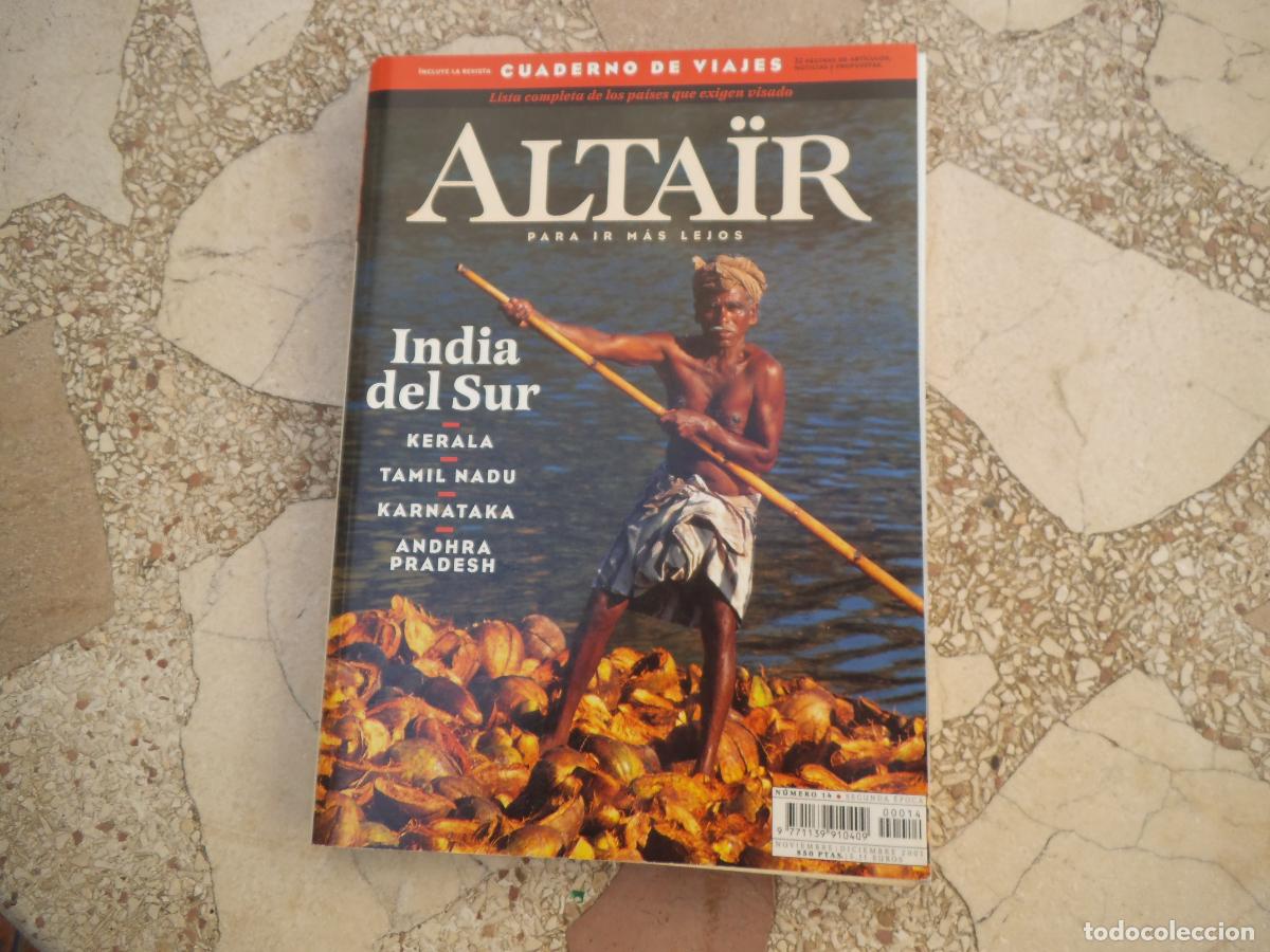 Coleccionismo de Revistas y Peri&oacute;dicos: altair n&ordm; 14, india del sur, kerala, tamil nadu, karnateka, andhra pradesh