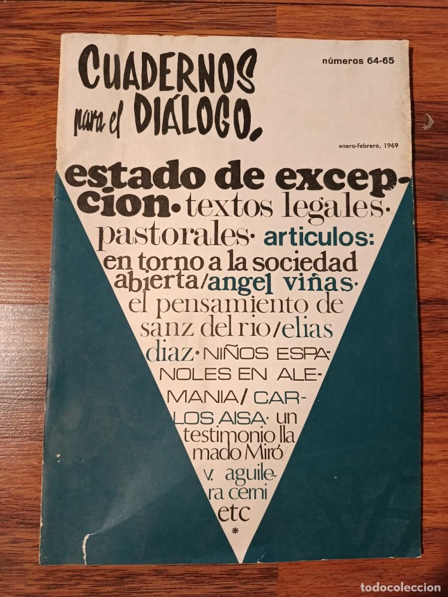 Collectionnisme de Revues et Journaux: REVISTA CUADERNOS PARA EL DIALOGO N&ordm; 64-65
