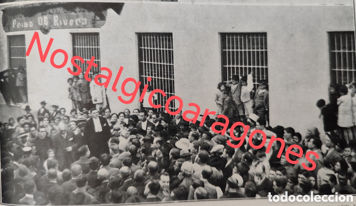 Collection Magazines and Newspapers: Murcia grupo escolar Primo de Rivera foto revista princ siglo XX 192B