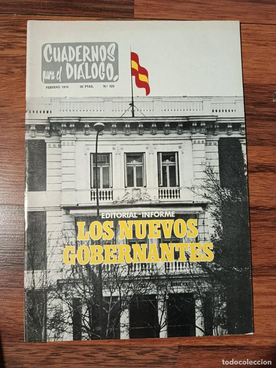 Collectionnisme de Revues et Journaux: REVISTA CUADERNOS PARA EL DIALOGO N&ordm; 125