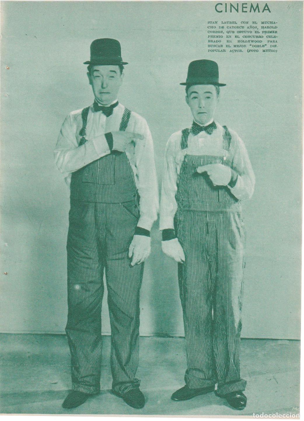 Coleccionismo de Revistas y Peri&oacute;dicos: * CINE * Charlot y su doble -1935