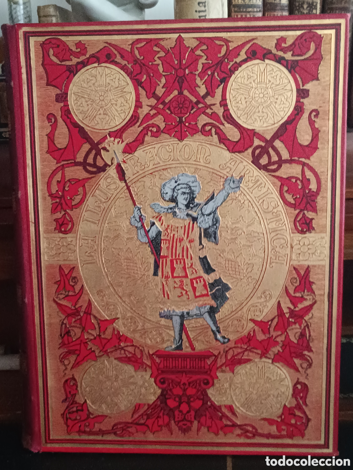 Coleccionismo de Revistas y Peri&oacute;dicos: LA ILUSTRACION ART&Iacute;STICA 1899 COMPLETO. GUERRA DE FILIPINAS. ENCUADERNACI&Oacute;N EDITORIAL DE LUJO.