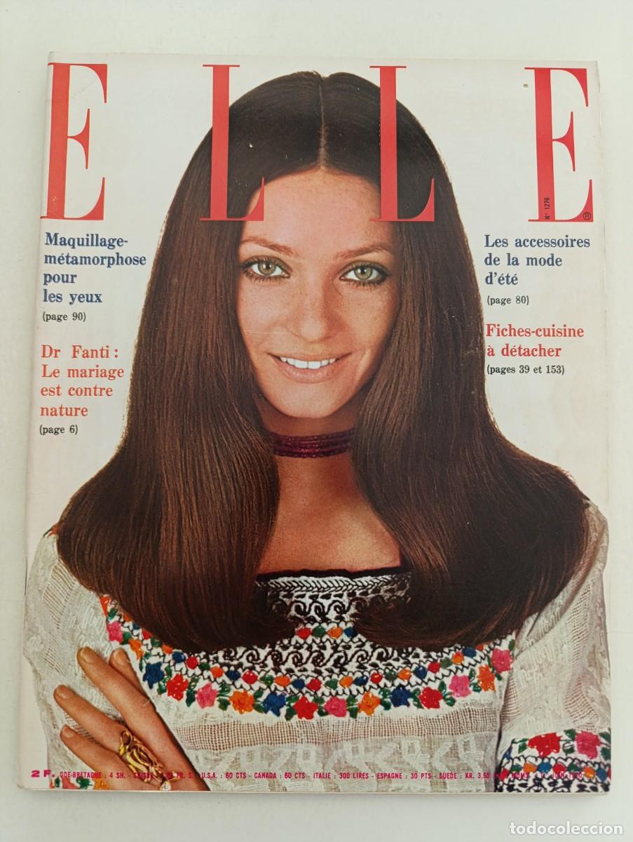 Coleccionismo de Revistas y Peri&oacute;dicos: Revista ELLE n&ordm; 1276 Ewa Swann The Beatles Marie Lafor&ecirc;t Farah Diba Dalida Fran&ccedil;oise Hardy Adamo