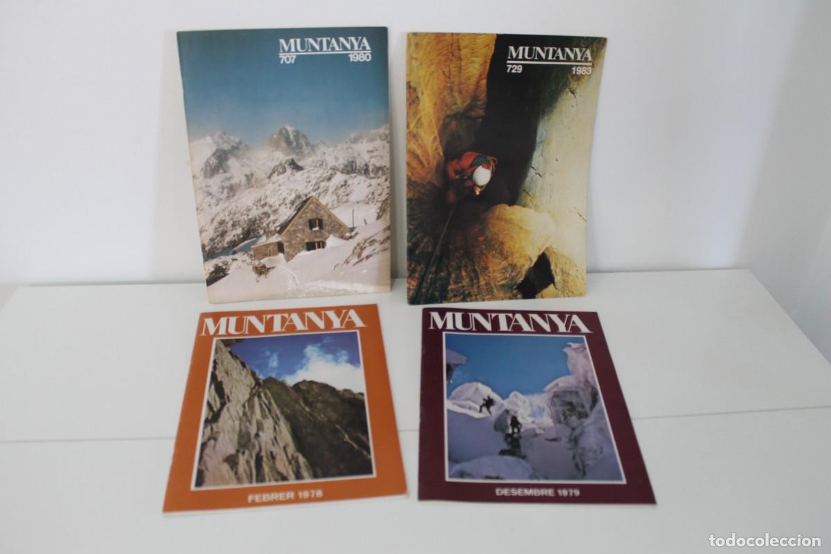 Coleccionismo de Revistas y Peri&oacute;dicos: 4 REVISTAS MUNTANYA CENTRE EXCURSIONISTA DE CATALUNYA 1978-1979-1980-1983 EN CATALAN