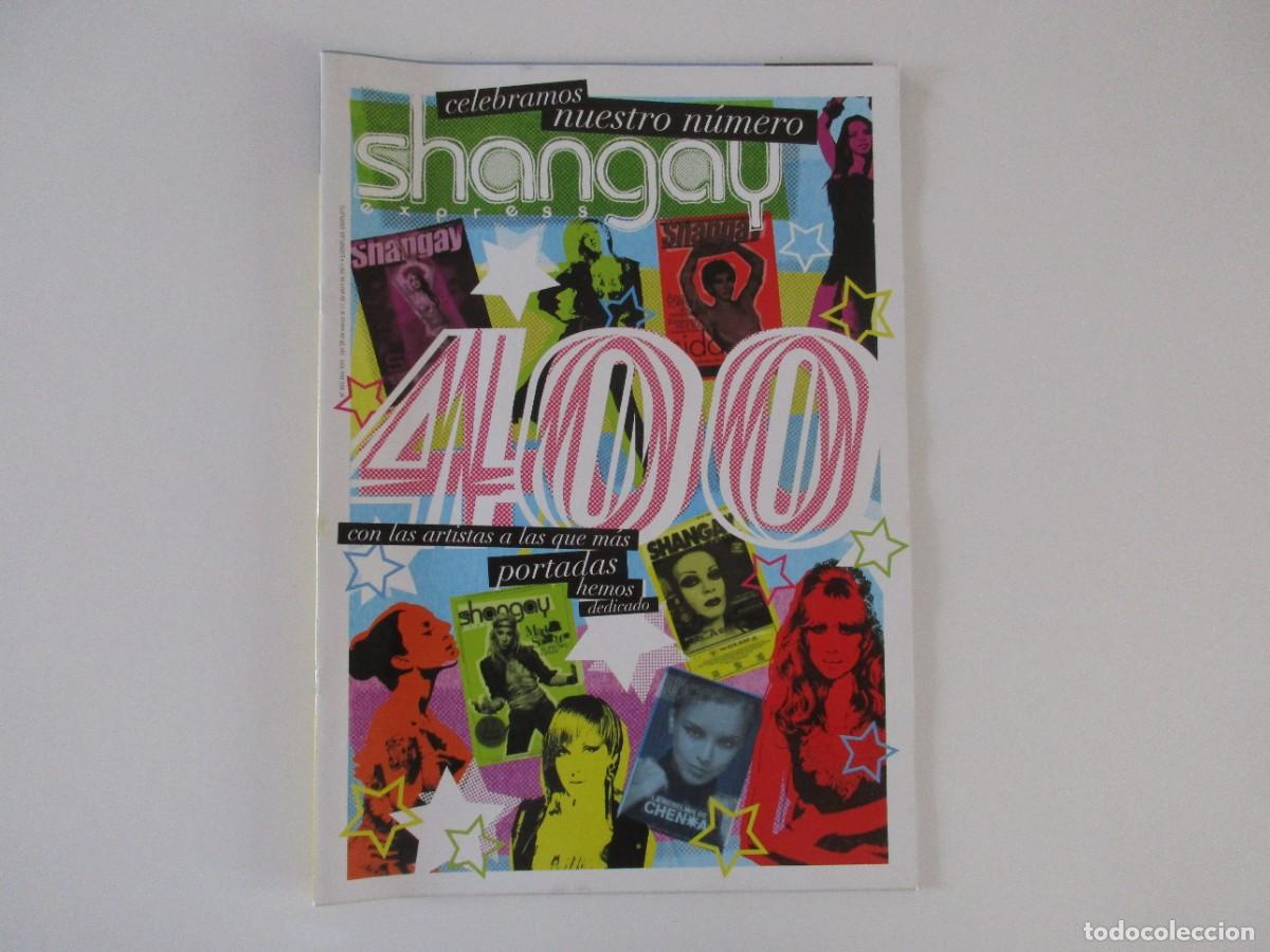 Coleccionismo de Revistas y Peri&oacute;dicos: SHANGAY N&ordm; 400 - ANA TORROJA - CHENOA - JAIME OL&Iacute;AS JADE JAGGER JAMES BLAKE REVISTA GAY 2011 LGTBI