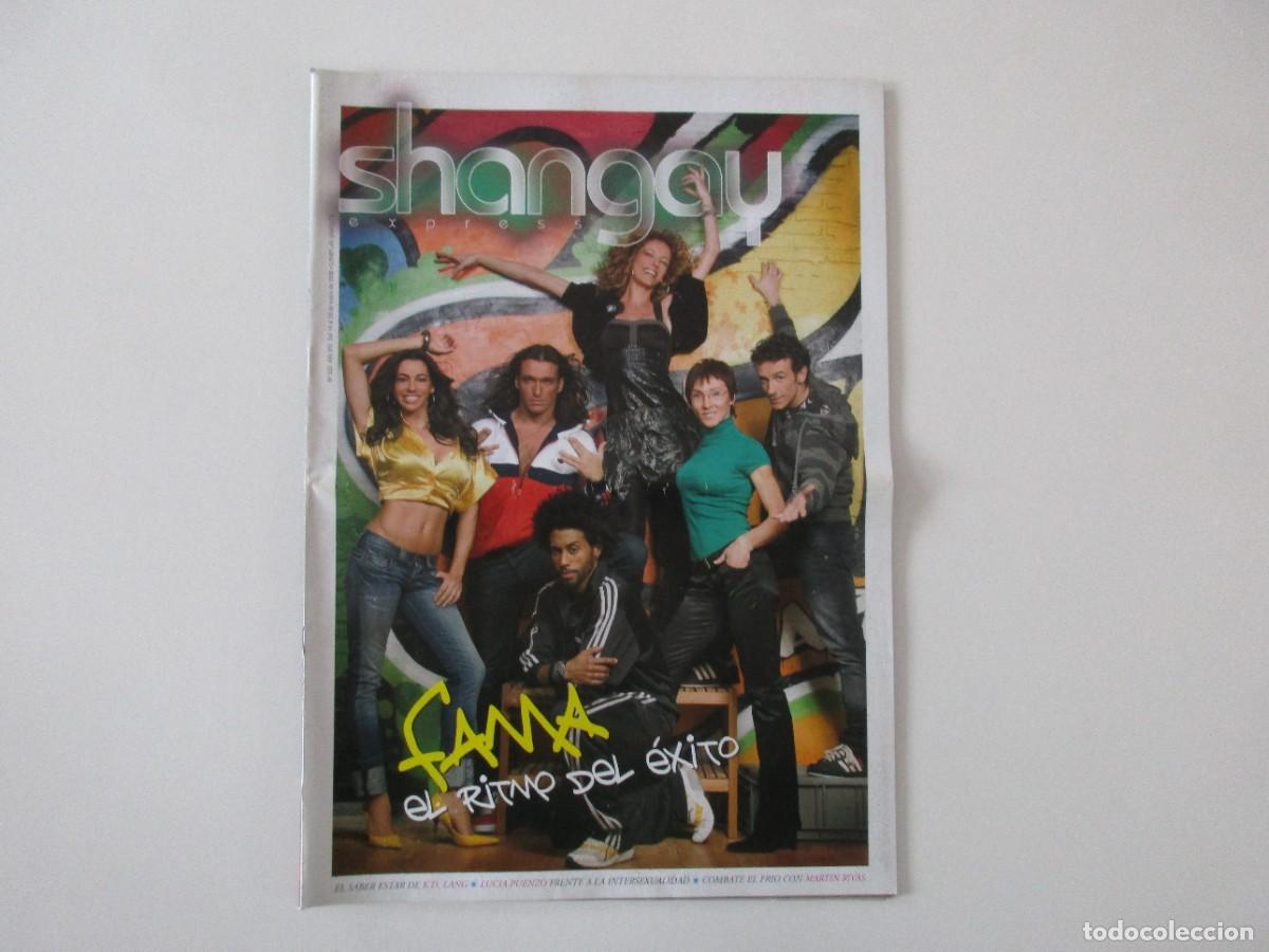 Coleccionismo de Revistas y Peri&oacute;dicos: SHANGAY N&ordm; 323 - FAMA A BAILAR! - INTERSEXUALIDAD - MARTIN RIVAS - K.D. LANG REVISTA GAY 2008 LGTBI