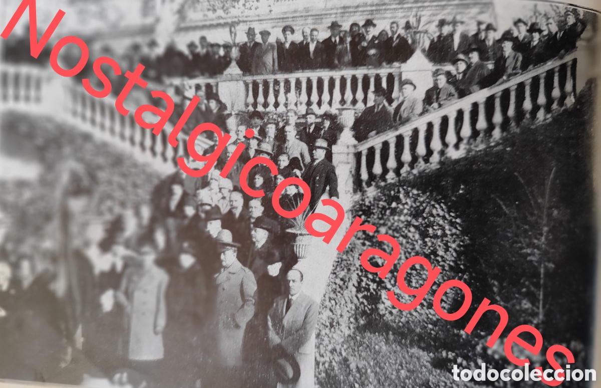 Coleccionismo de Revistas y Peri&oacute;dicos: San Feliu Llobregat bendici&oacute;n bandera finca marquesa Castellbell foto revista princ siglo XX 192B