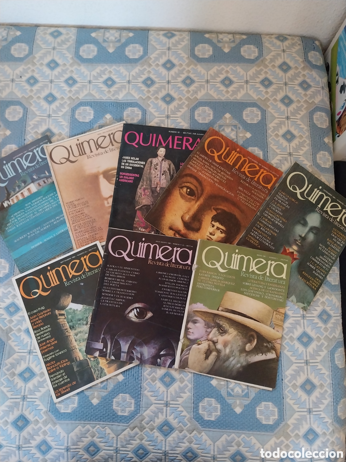 Coleccionismo de Revistas y Peri&oacute;dicos: Revistas Quimera a&ntilde;os 80