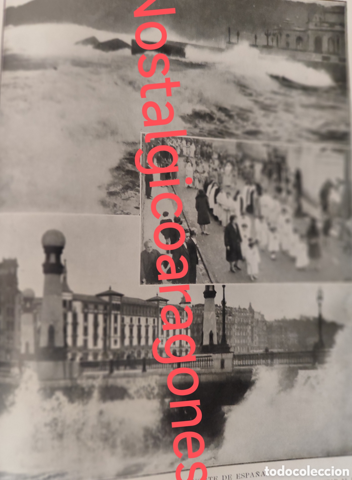 Collezionismo di Riviste e Giornali: San Sebasti&aacute;n Kursaal, procesi&oacute;n Eibar foto revista princ siglo XX 192B
