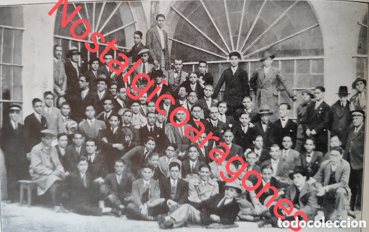 Collezionismo di Riviste e Giornali: Salamanca delegados universidades Espa&ntilde;a foto revista princ siglo XX 192B