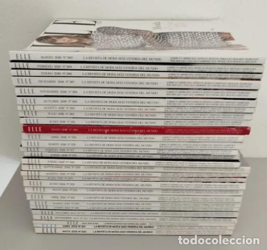 Sammeln von Zeitschriften und Zeitungen: Lote 26 Revistas Elle