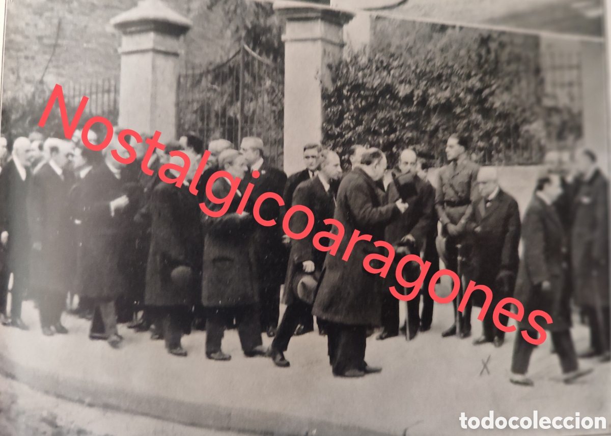 Collezionismo di Riviste e Giornali: entierro Angeles de Mart&iacute;nez Vargas catedratico medicina foto revista princ siglo XX 192B