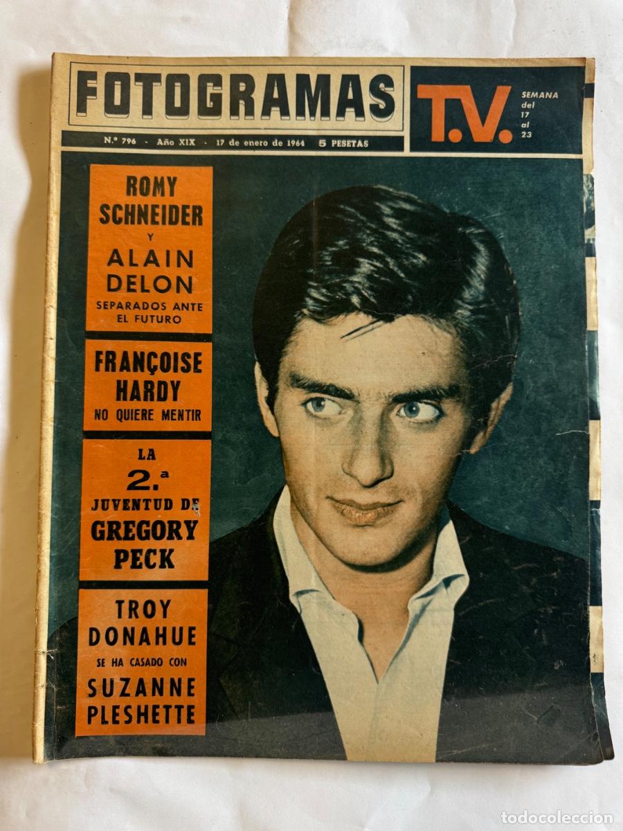 Collectionnisme de Revues et Journaux: Revista Fotogramas, A&ntilde;o 1964, Romy Schneider, Alain Delon, Fran&ccedil;oise Hardy