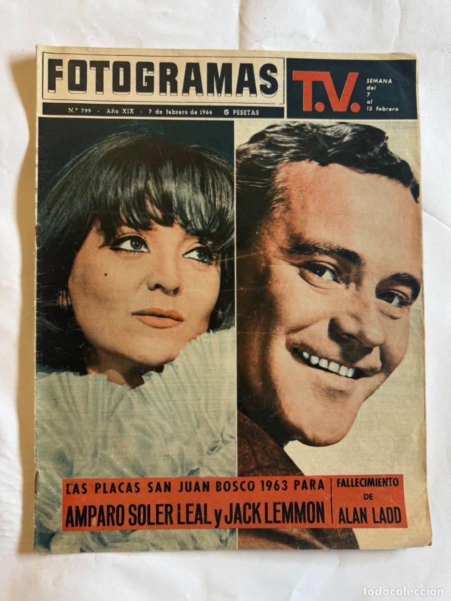 Collectionnisme de Revues et Journaux: Revista Fotogramas, A&ntilde;o 1964, James Dean, Amparo Soler, Jack Lemmon, Alan Ladd