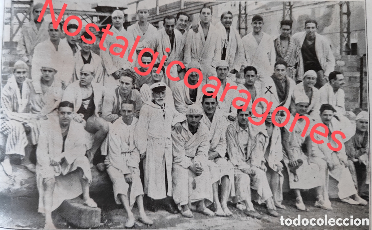 Coleccionismo de Revistas y Peri&oacute;dicos: Barcelona concurso natacion navidad Heitman ganador foto revista princ siglo XX 192B