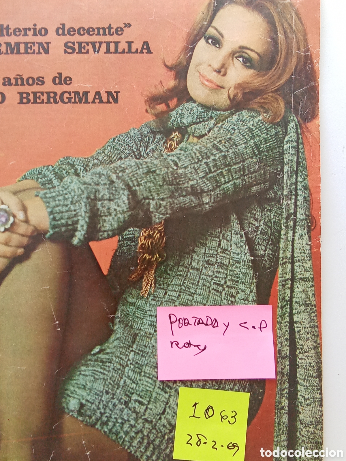 Collectionnisme de Revues et Journaux: NUEVO FOTOGRAMAS. N&deg;1063. FECHA.28/2/1969