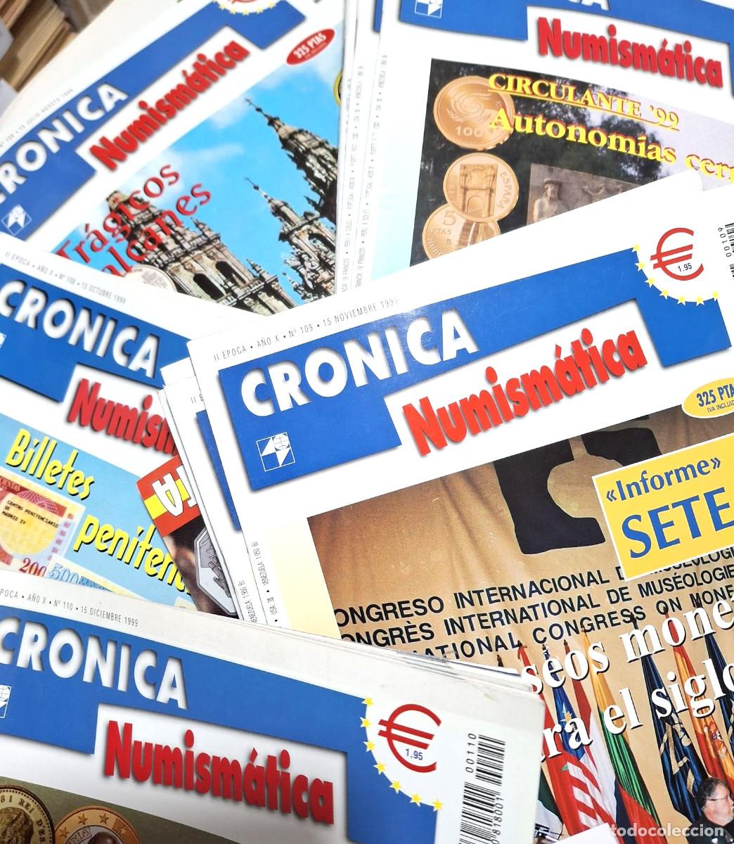 Coleccionismo de Revistas y Peri&oacute;dicos: CRONICA NUMISM&Aacute;TICA, revistas de coleccionismo a elegir. Precios, seg&uacute;n cantidad./ Nuevas, a estrena