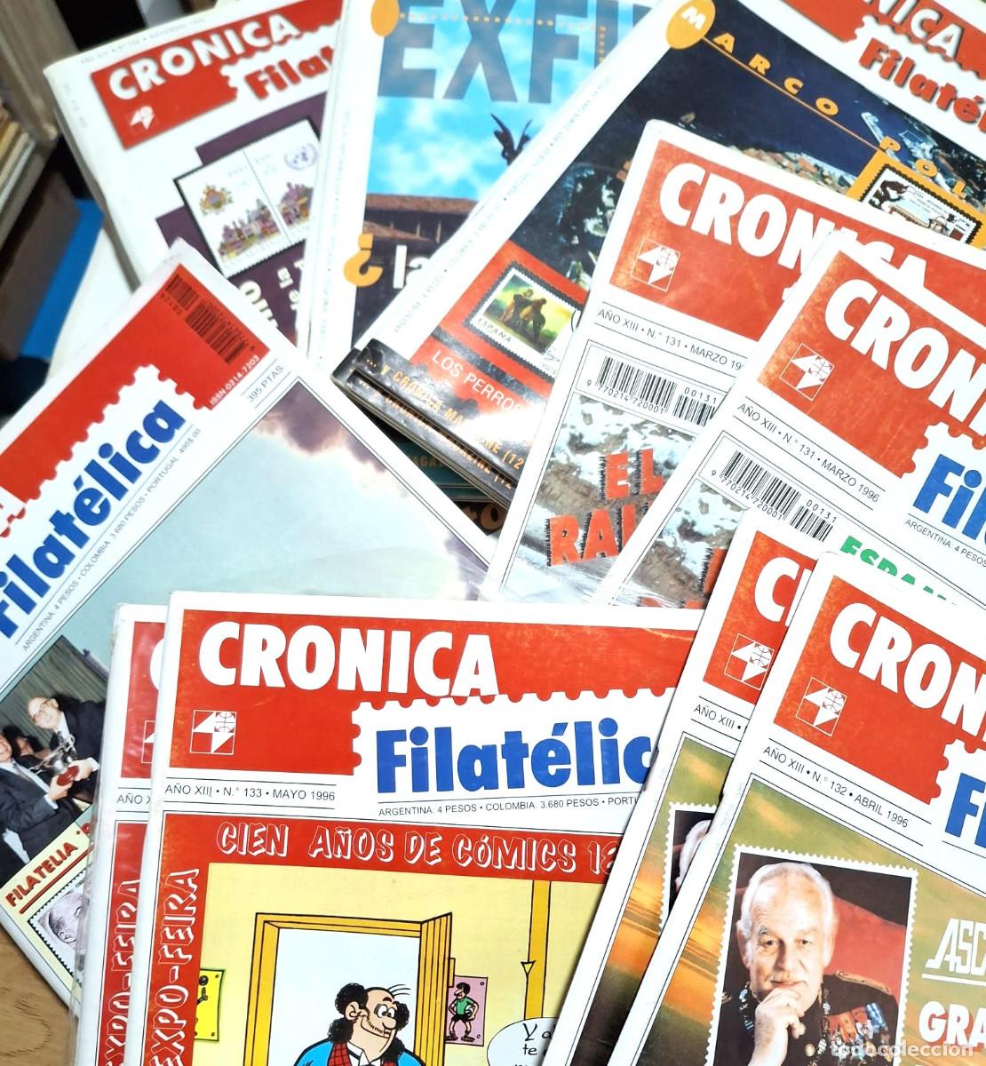 Colecionismo de Revistas e Jornais: CRONICA FILAT&Eacute;LICA, revistas de coleccionismo a elegir. Precios, seg&uacute;n cantidad./ Nuevas, a estrena