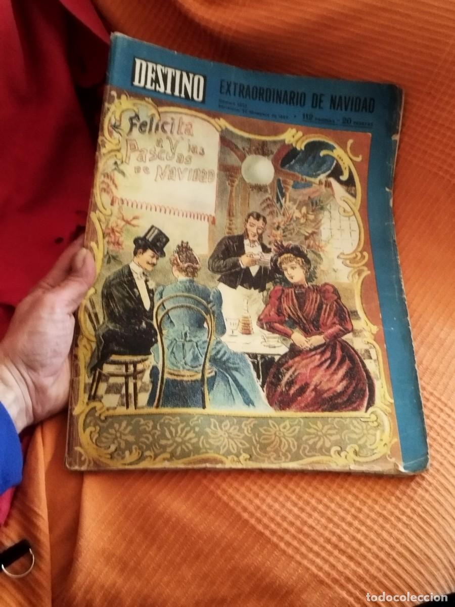 Collection Magazines and Newspapers: Antigua revista DESTINO N&ordm; 1324 extraordinario de navidad. Diciembre 1962