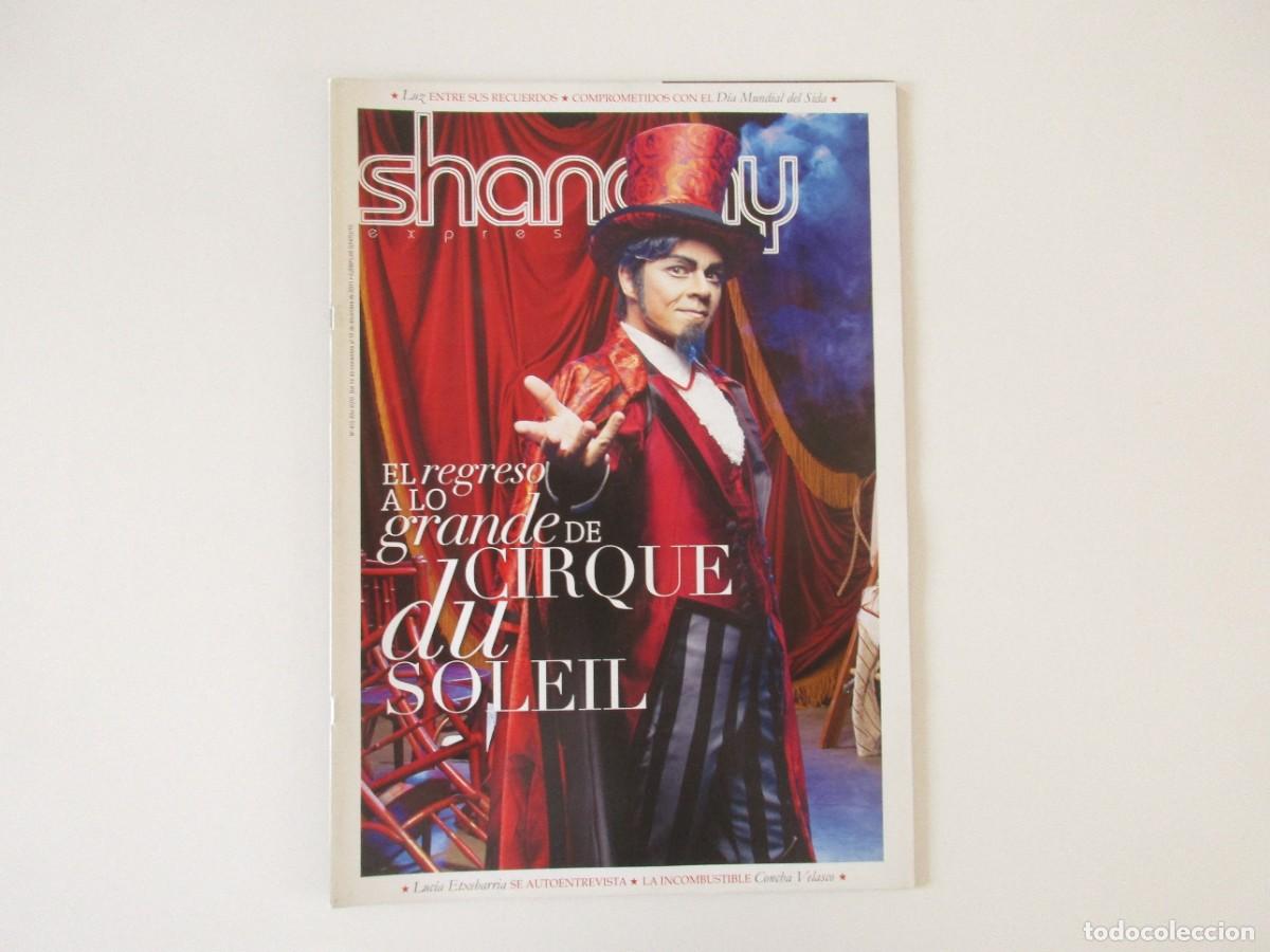 Coleccionismo de Revistas y Peri&oacute;dicos: SHANGAY N&ordm; 415 - CONCHA VELASCO - LUCIA ETXEBARRIA - LUZ CASAL - DIA SIDA - REVISTA GAY 2011 LGTBI