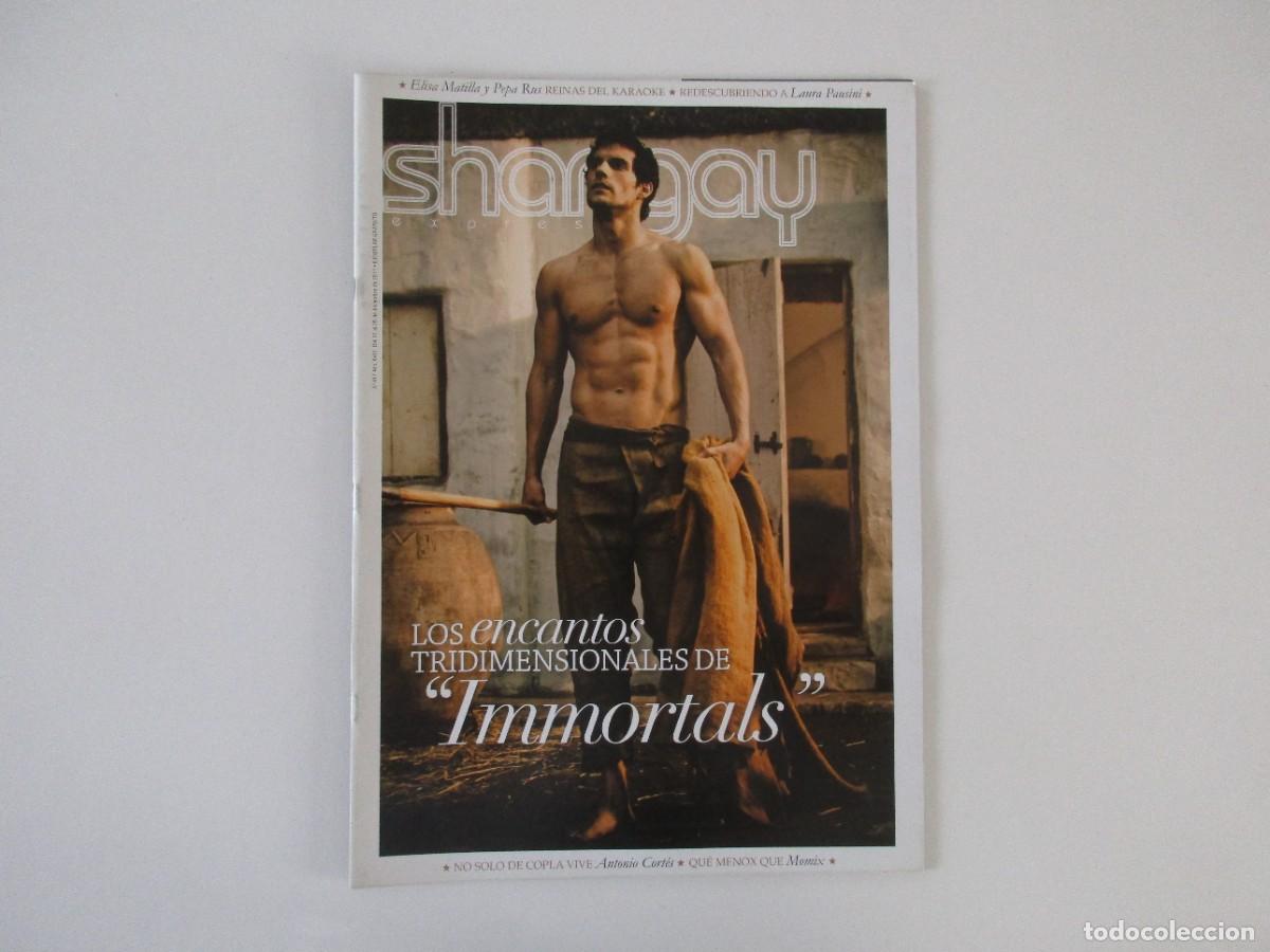 Coleccionismo de Revistas y Peri&oacute;dicos: SHANGAY N&ordm; 417 - LAURA PAUSINI - ANTONIO CORTES - MOMIX - PEPA RUS - REVISTA GAY 2011 LGTBI