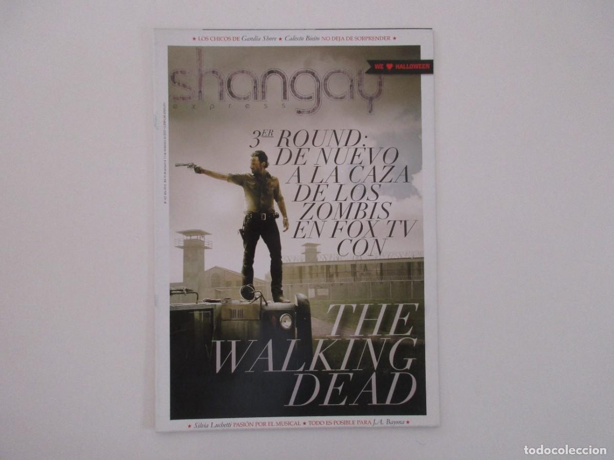 Coleccionismo de Revistas y Peri&oacute;dicos: SHANGAY N&ordm; 437 - THE WALKING DEAD - GANDIA SHORE - BAYONA - CALIXTO BIEITO - REVISTA GAY 2012 LGTBI