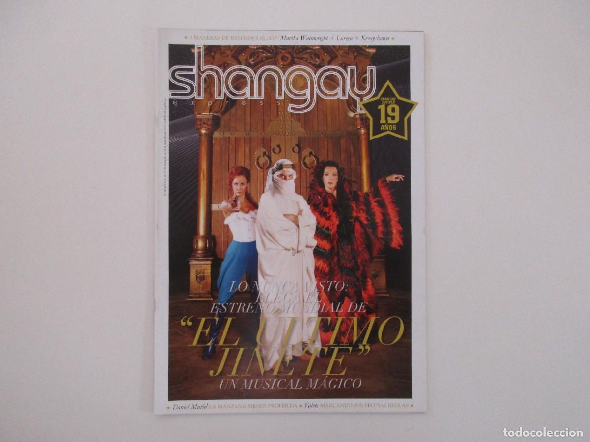 Coleccionismo de Revistas y Peri&oacute;dicos: SHANGAY N&ordm; 439 - LOREEN - FALETE - DANIEL MURIEL - MARTHA WAINWRIGHT - REVISTA GAY 2012 LGTBI