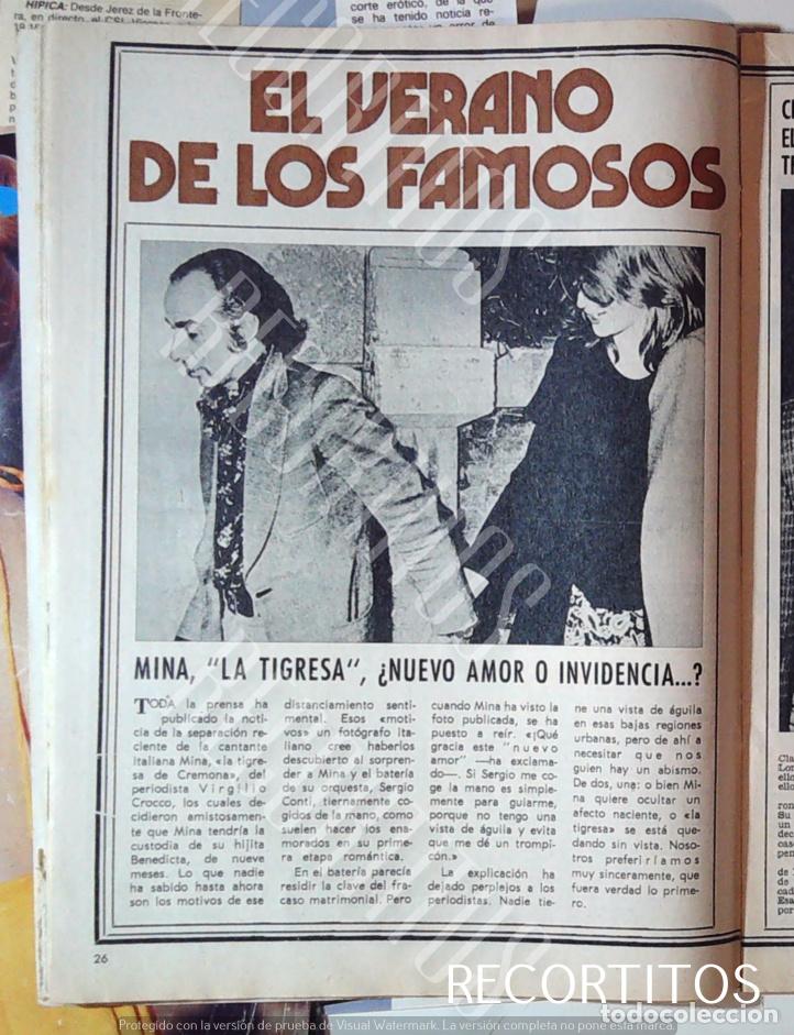 Coleccionismo de Revistas y Peri&oacute;dicos: MINA LA TIGRESA DE CREMONA