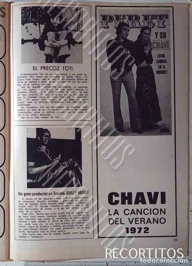 Coleccionismo de revistas y peri&oacute;dicos: PERET CHAVI TOTI GUILLY BRIGHT