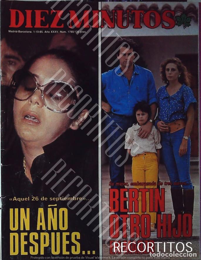 Colecionismo de Revistas e Jornais: RECORTE PORTADA ISABEL PANTOJA BERTIN OSBORNE