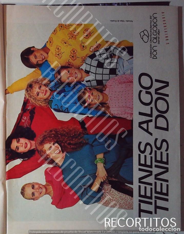 Collection Magazines and Newspapers: DON ALGODON ANUNCIO PUBLICIDAD