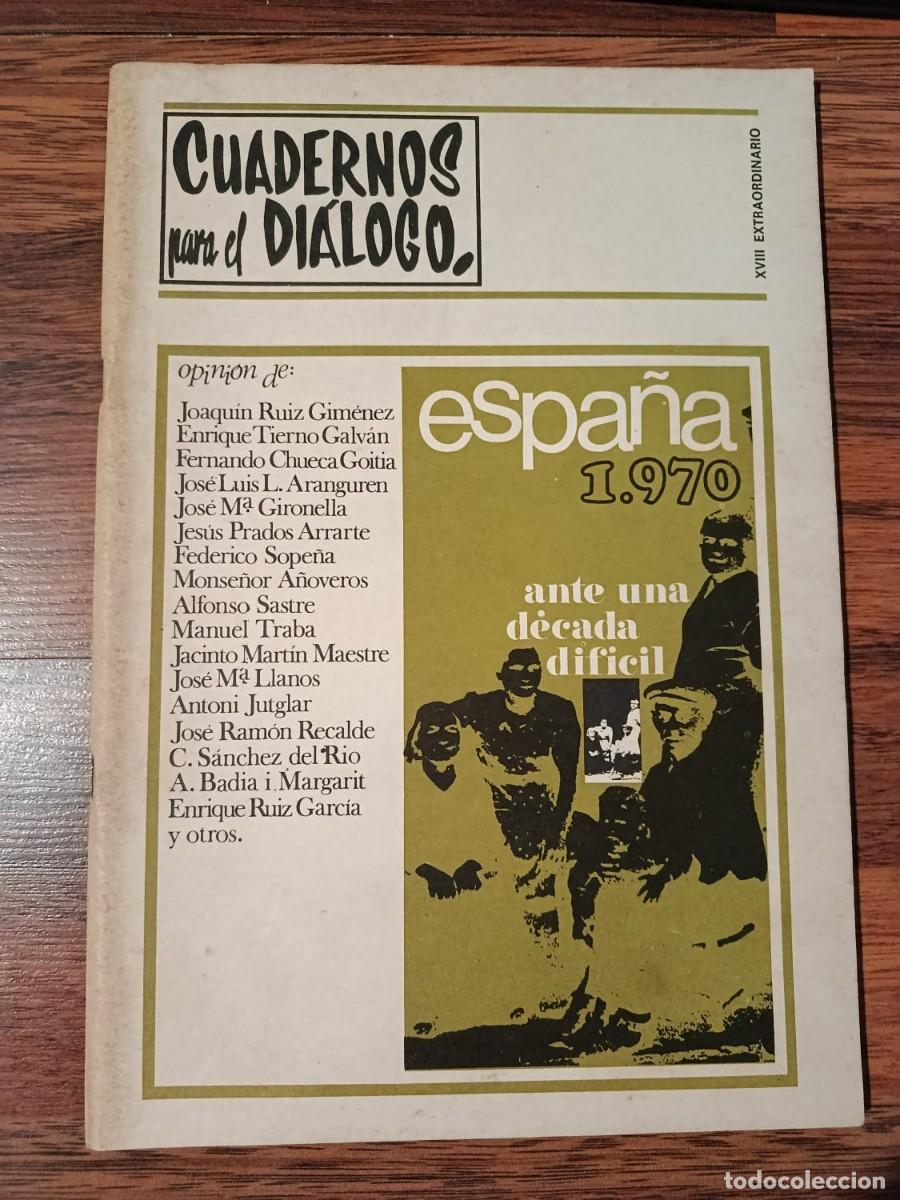 Collection Magazines and Newspapers: REVISTA CUADERNOS PARA EL DIALOGO EXTRA XVIII