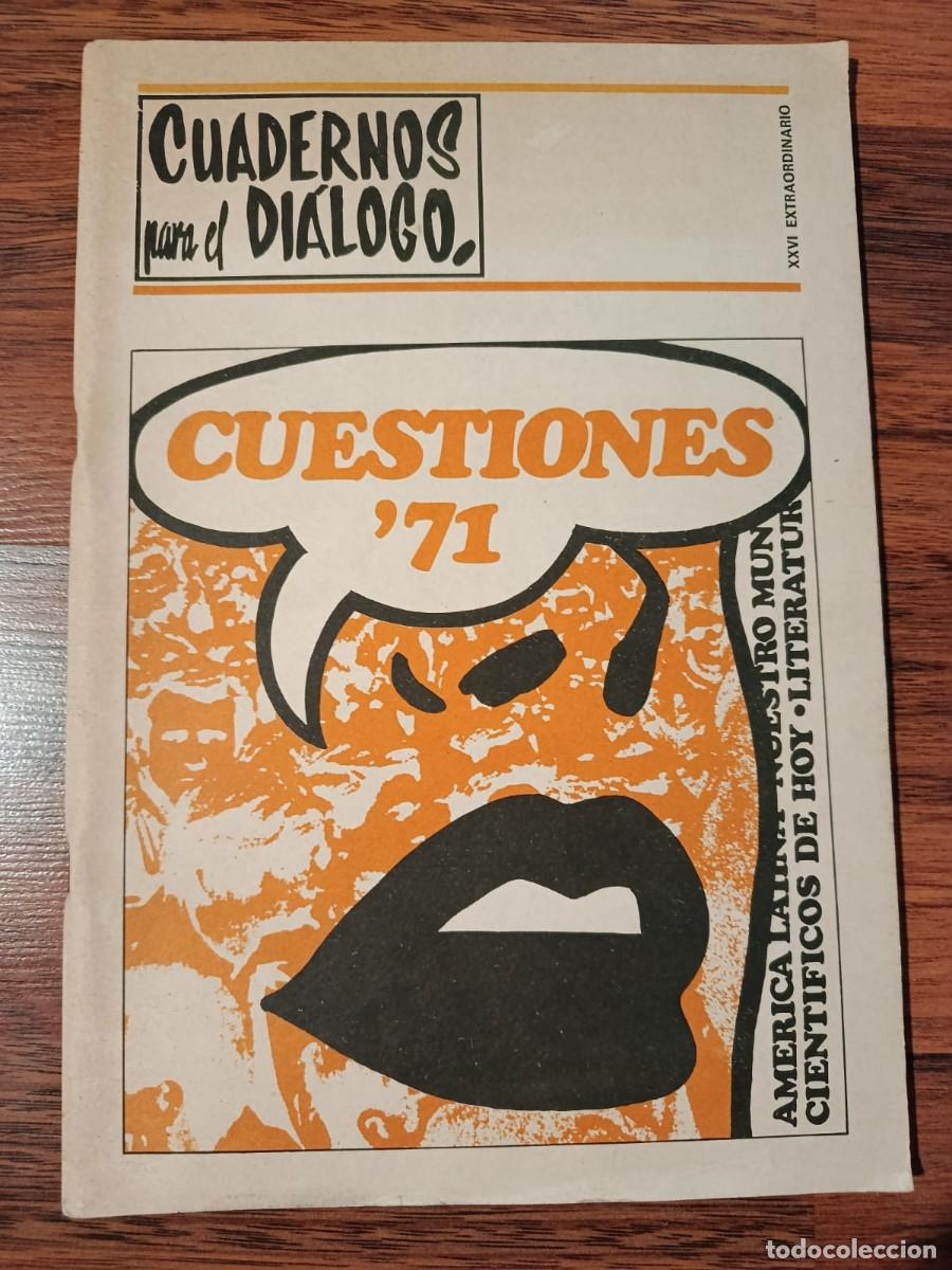 Coleccionismo de Revistas y Peri&oacute;dicos: REVISTA CUADERNOS PARA EL DIALOGO EXTRA XXVI