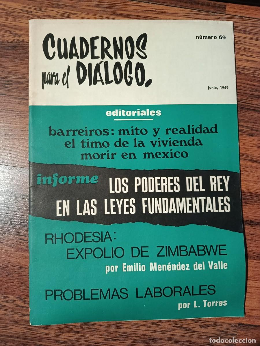Coleccionismo de revistas y peri&oacute;dicos: REVISTA CUADERNOS PARA EL DIALOGO N&ordm; 69
