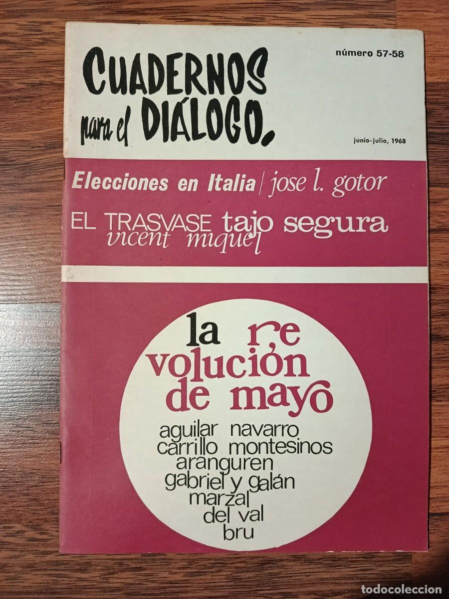 Coleccionismo de Revistas y Peri&oacute;dicos: REVISTA CUADERNOS PARA EL DIALOGO N&ordm; 57-58