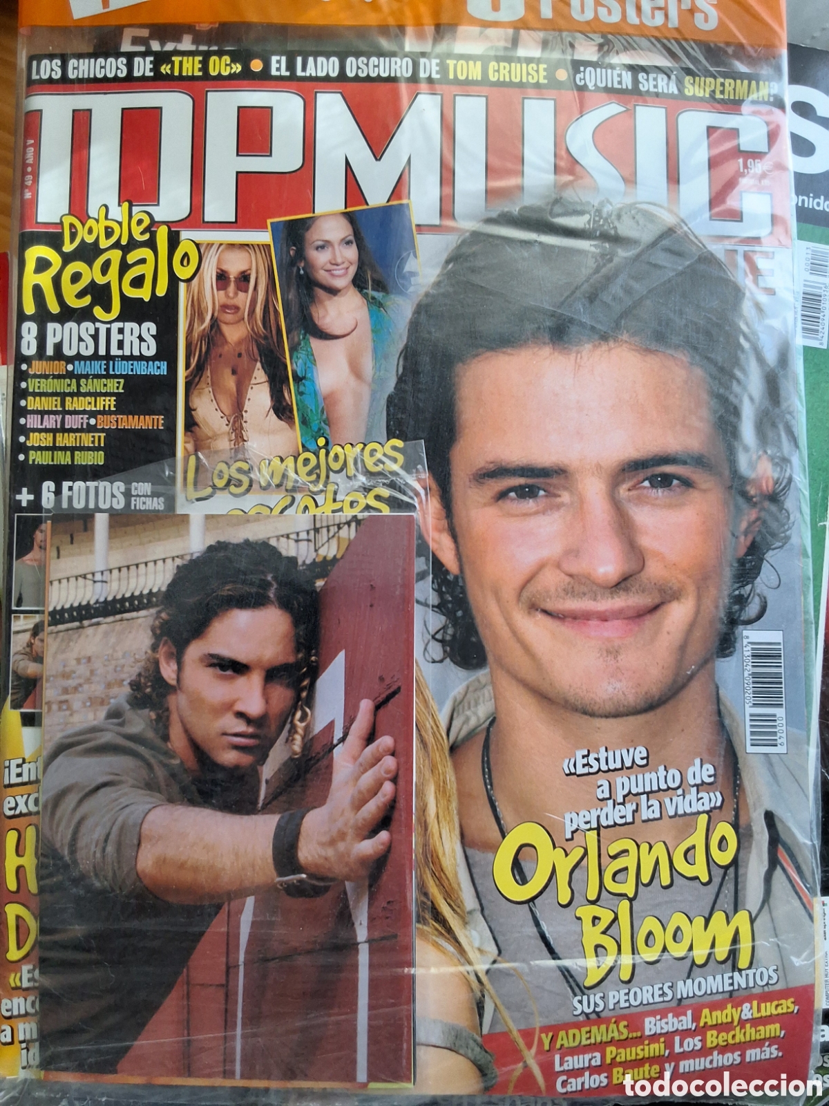 Coleccionismo de Revistas y Peri&oacute;dicos: Topmusic revista juvenil n&uacute;mero 49 incluye posters fotos precintada de editor