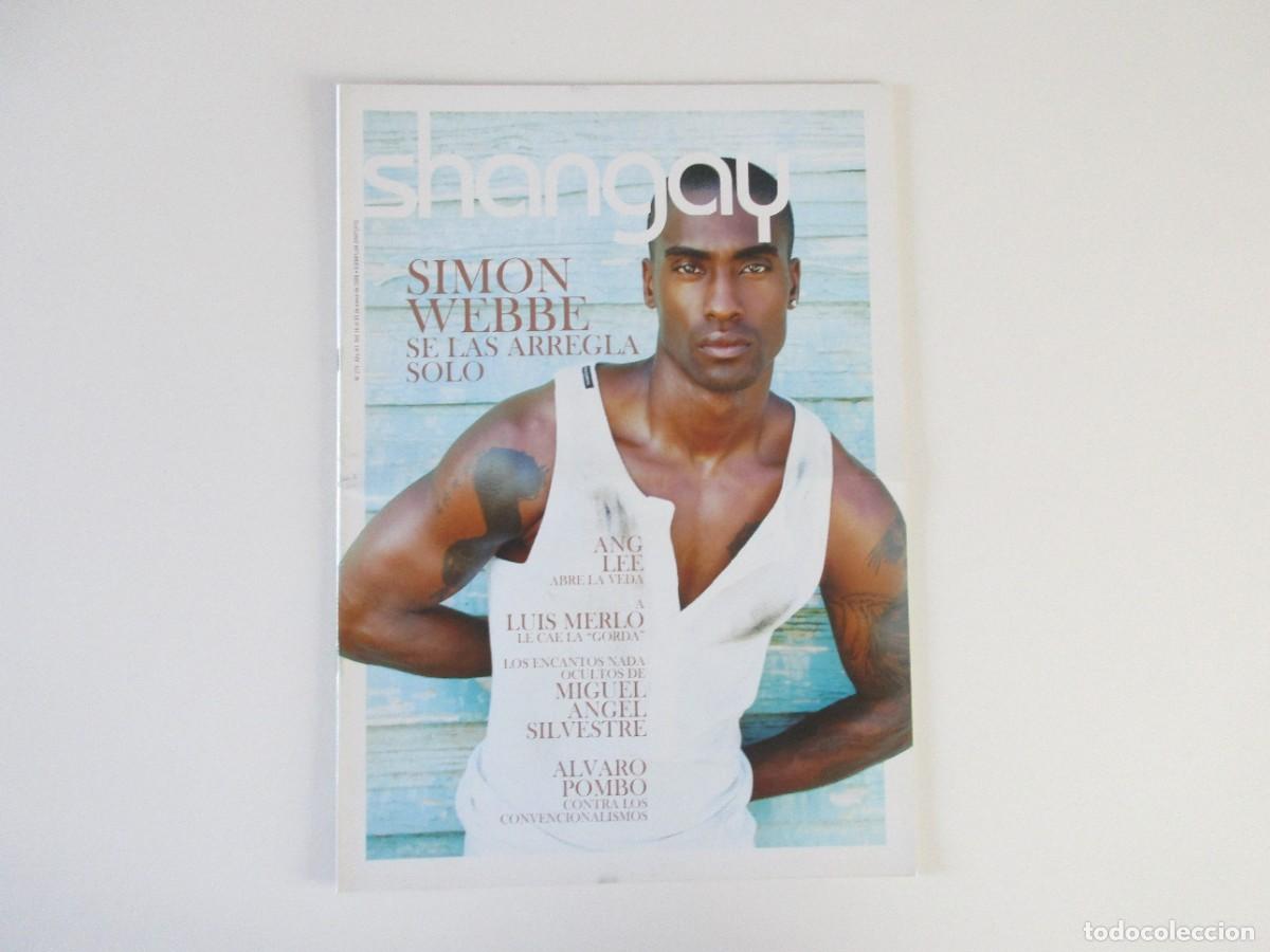 Collectionnisme de Revues et Journaux: SHANGAY N&ordm; 275 - SIMON WEBBE - ANG LEE MIGUEL ANGEL SILVESTRE ALVARO POMBO - REVISTA GAY 2006 LGTBI