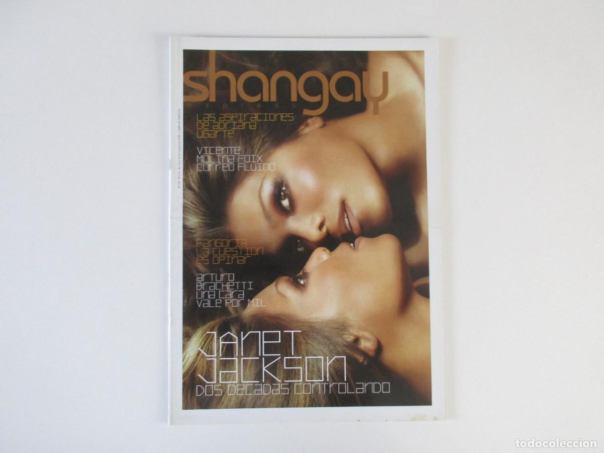 Coleccionismo de Revistas y Peri&oacute;dicos: SHANGAY N&ordm; 293 - JANET JACKSON - FANGORIA - ROXETTE - ADRIANA UGARTE - IBIZA REVISTA GAY 2006 LGTBI