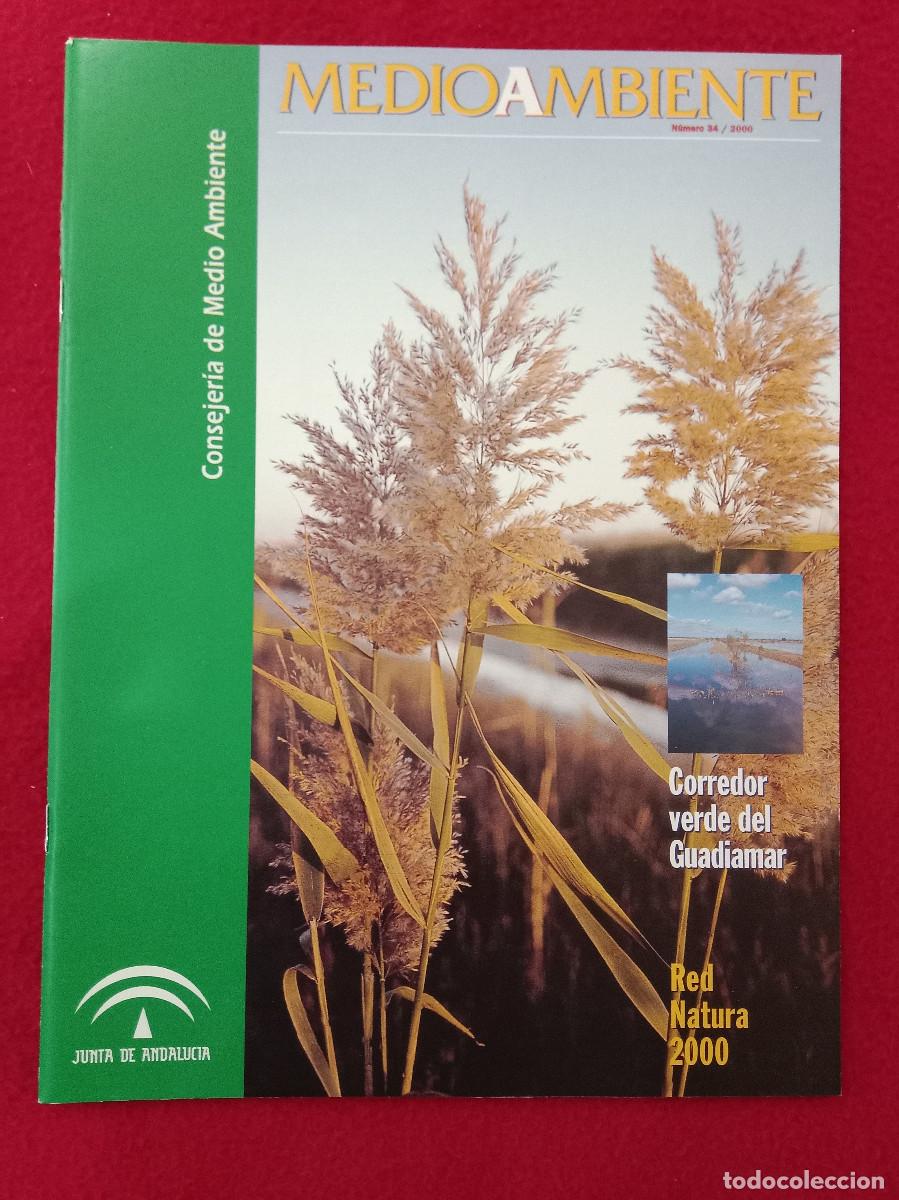 Coleccionismo de Revistas y Peri&oacute;dicos: Medio Ambiente - Corredor Verde del Guadiamar, Red Natural 2000 - N&ordm;. 34 - Edit. CMA. 2000