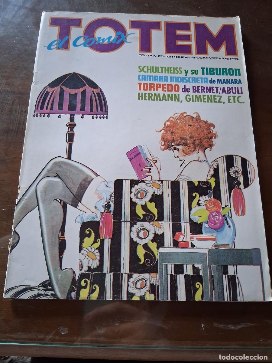 Coleccionismo de Revistas y Peri&oacute;dicos: Revista comix comic Totem N&deg; 25 Raymond Calbuth Tronchet Mathias Schultheiss
