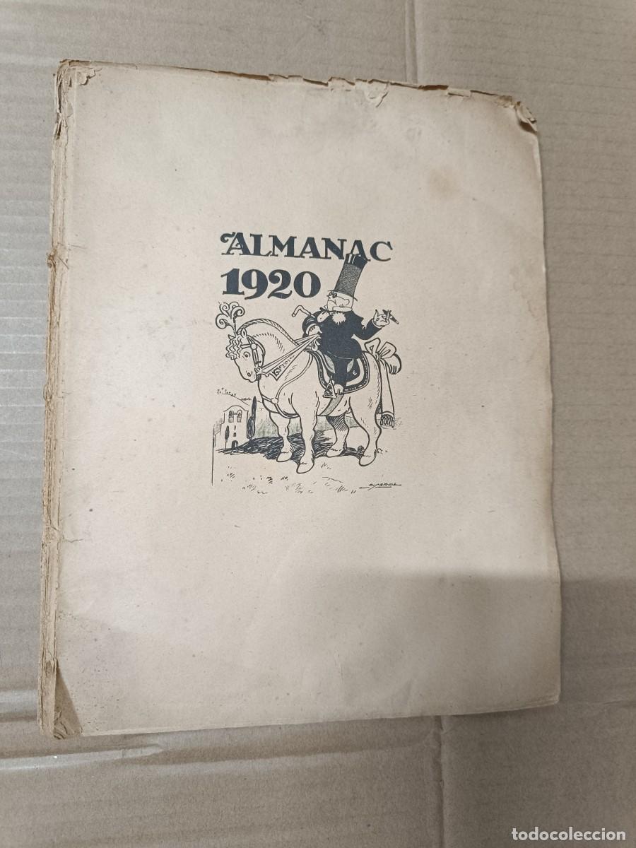Coleccionismo de Revistas y Peri&oacute;dicos: ANTIGUA REVISTA CATALANA, ALMANAC 1920 L'ESQUELLA DE LA TORRATXA, ANY 32, BARCELONA -P21