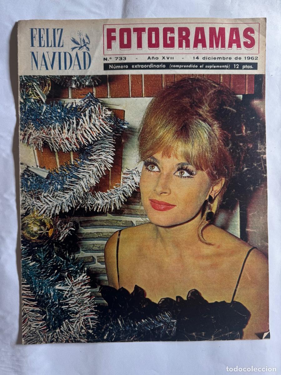 Collectionnisme de Revues et Journaux: Revista Fotogramas, A&ntilde;o 1962, Marion Brando, Tarita, John Wayne