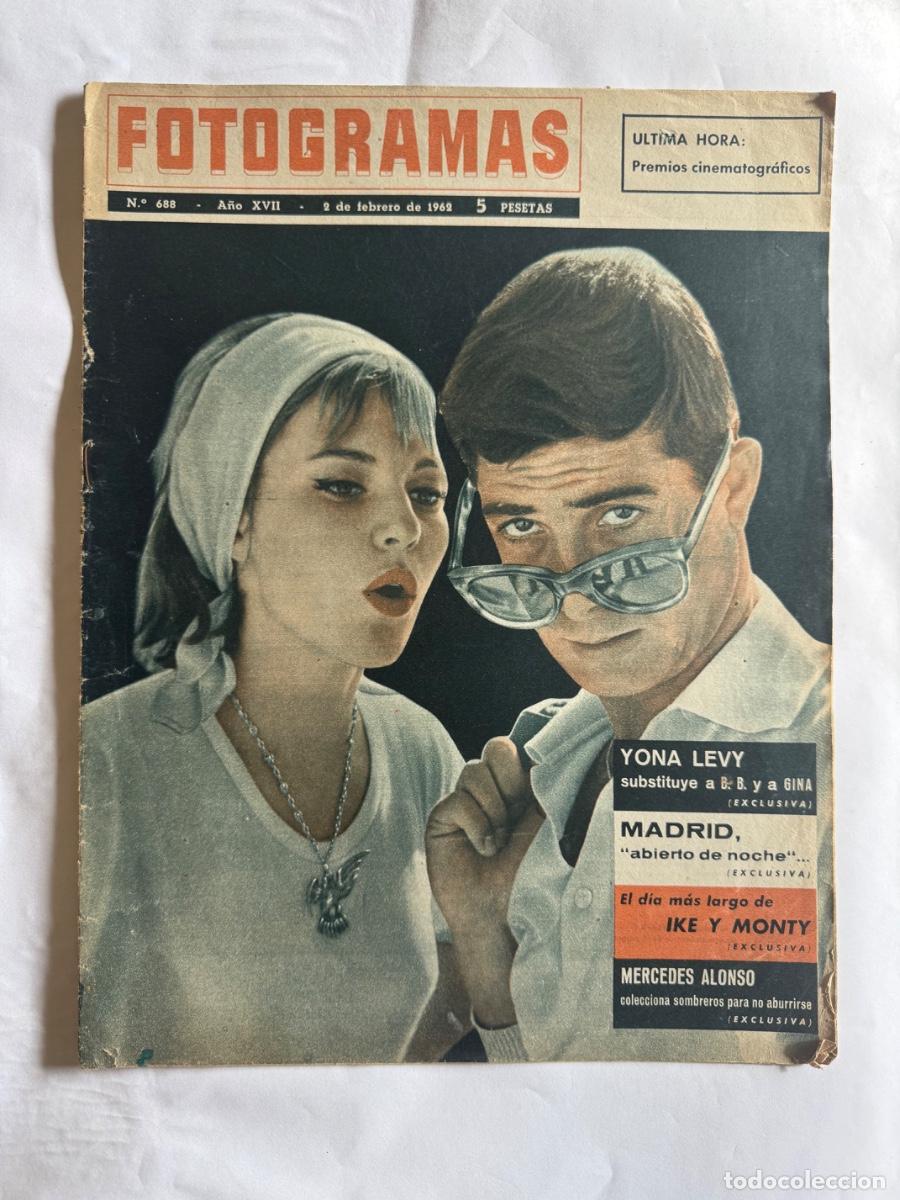 Collection Magazines and Newspapers: Revista Fotogramas, A&ntilde;o 1962, Yona Levy, Mercedes Alonso, Tarass Bulba