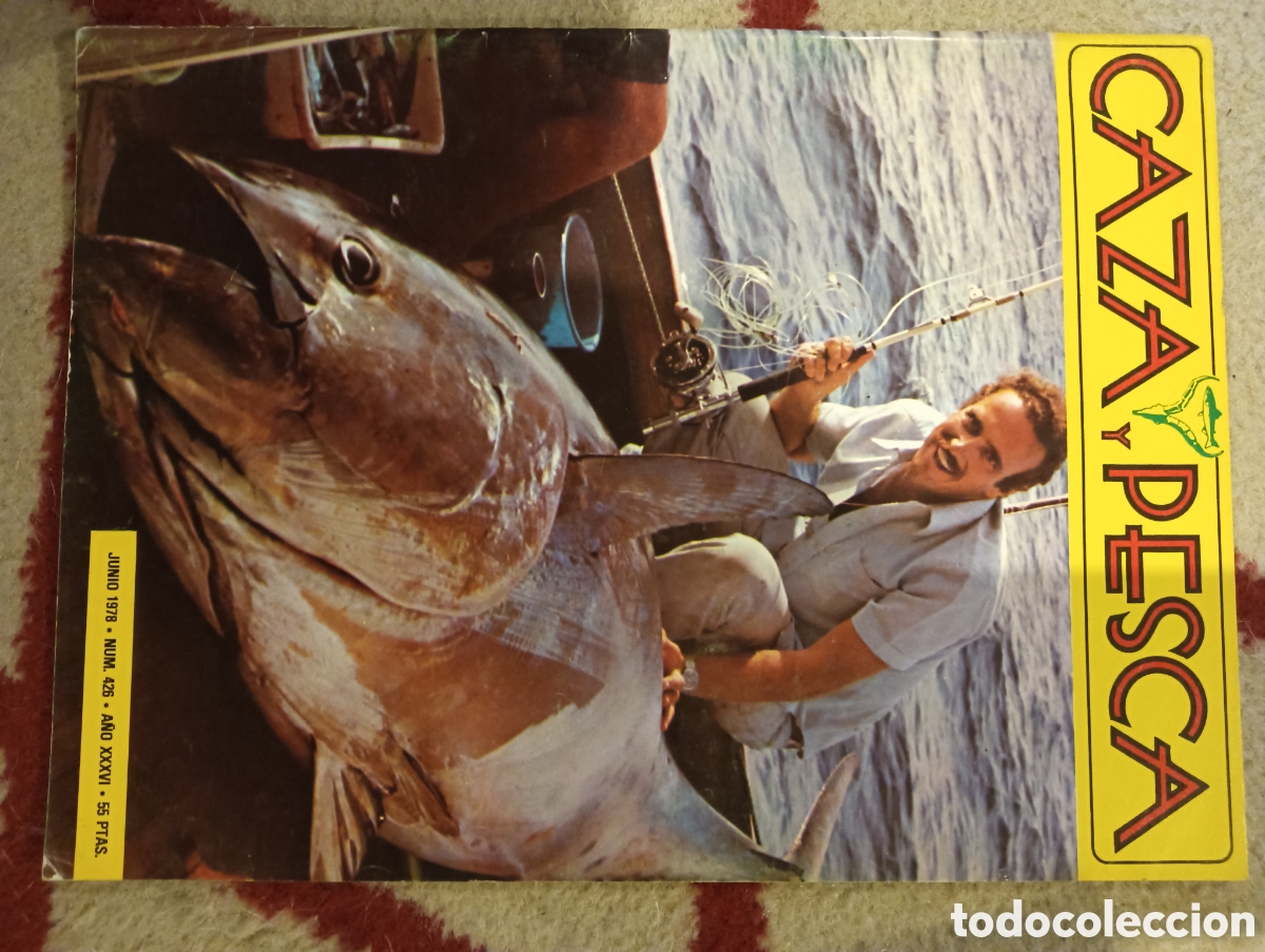 Coleccionismo de Revistas y Peri&oacute;dicos: Revista caza y pesca junio de mil novecientos setenta y ocho n&uacute;mero cuatrocientos veintis&eacute;is