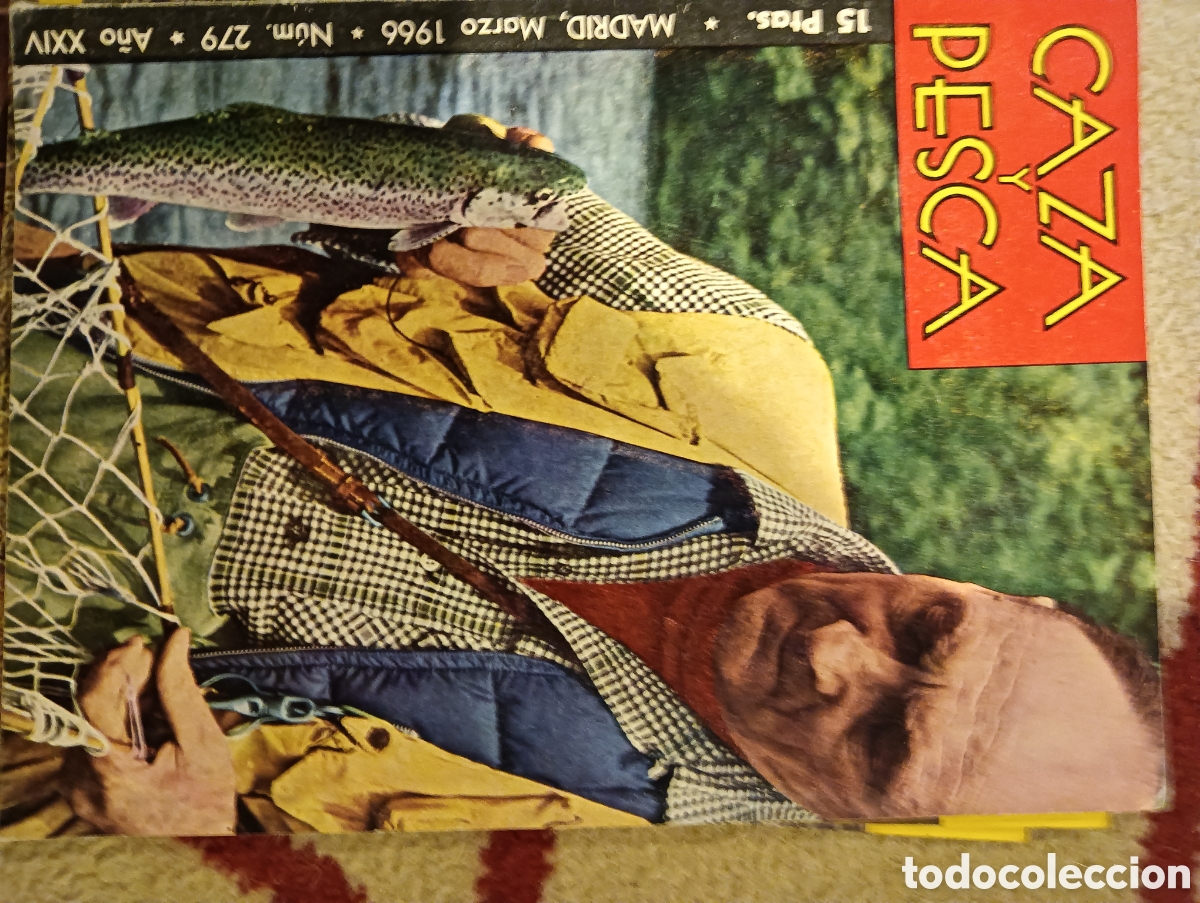 Coleccionismo de Revistas y Peri&oacute;dicos: Revista caza y pesca marzo de 1966 n&uacute;mero 279