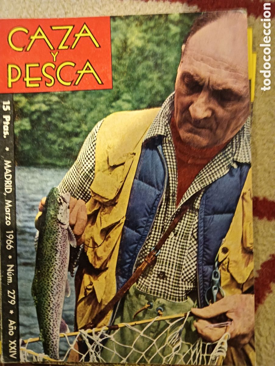 Coleccionismo de Revistas y Peri&oacute;dicos: Revista caza y pesca marzo de 1966 n&uacute;mero 279