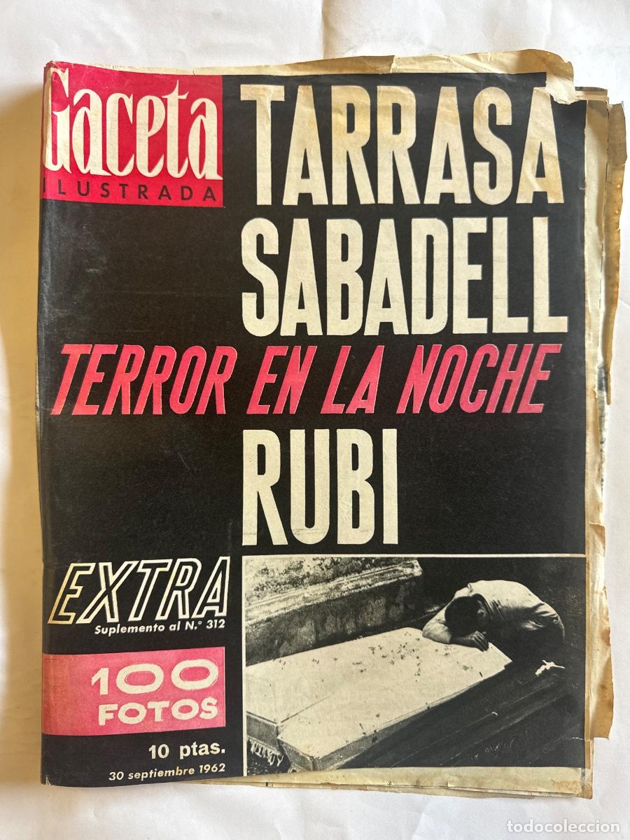 Coleccionismo de Revistas y Peri&oacute;dicos: Revista Gaceta, A&ntilde;o 1962, Tarrasa, Sabadell, Rubi